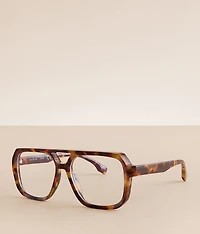 Retro Aviator Blue Light Glasses