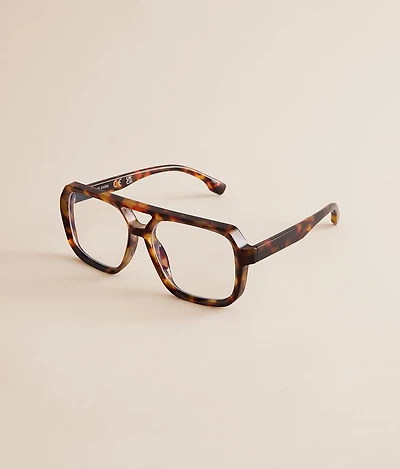Retro Aviator Blue Light Glasses