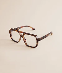 Retro Aviator Blue Light Glasses