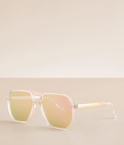 Mirror Aviator Sunglasses