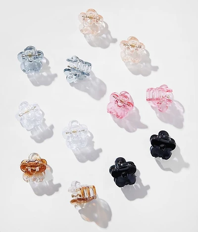 12 Pack Mini Hair Claw Clips