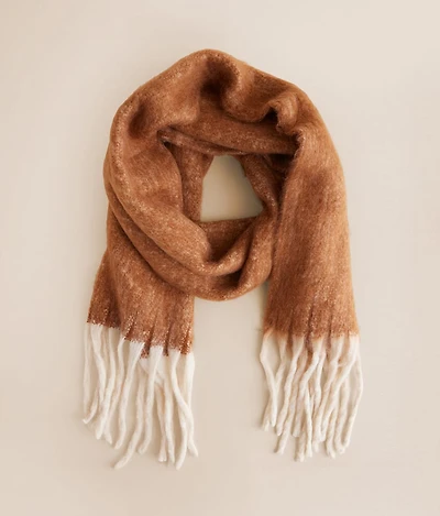 Plush Fringe Scarf