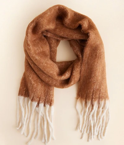 Plush Fringe Scarf