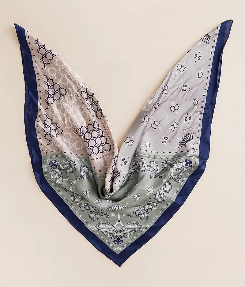 2 Pack Paisley Fashion Scarf Set