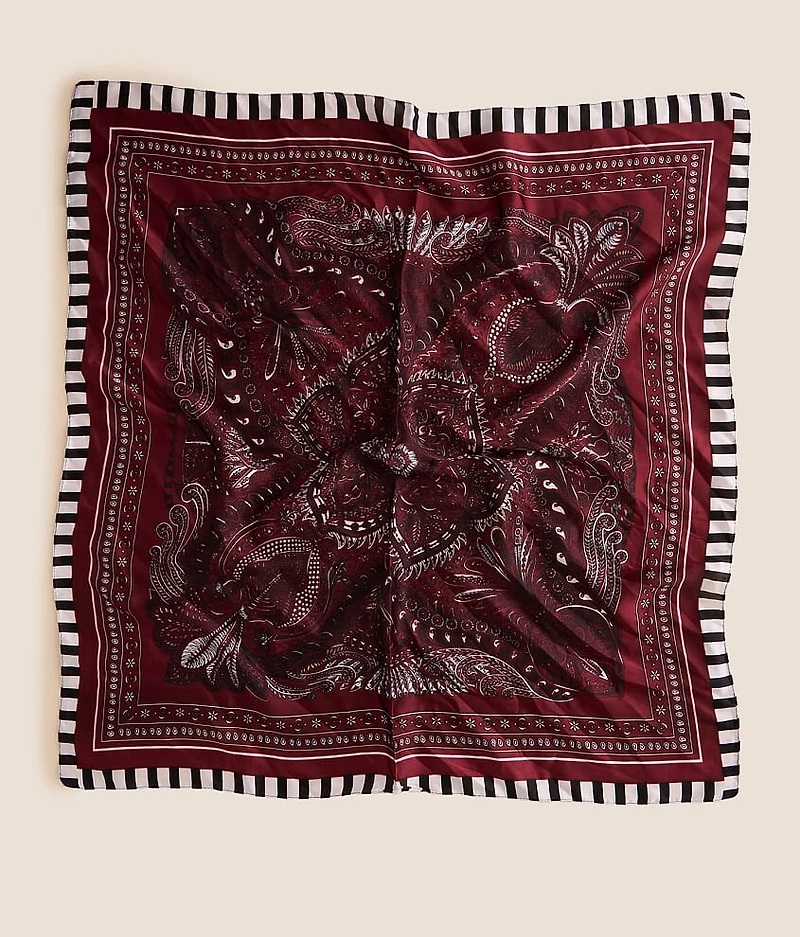 2 Pack Houndstooth & Paisley Fashion Scarf Set