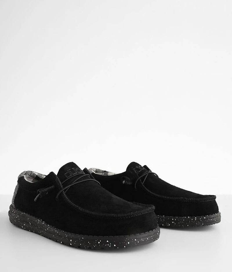 Hey Dude Wally Suede Shoe