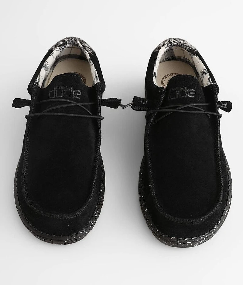 Hey Dude Wally Suede Shoe