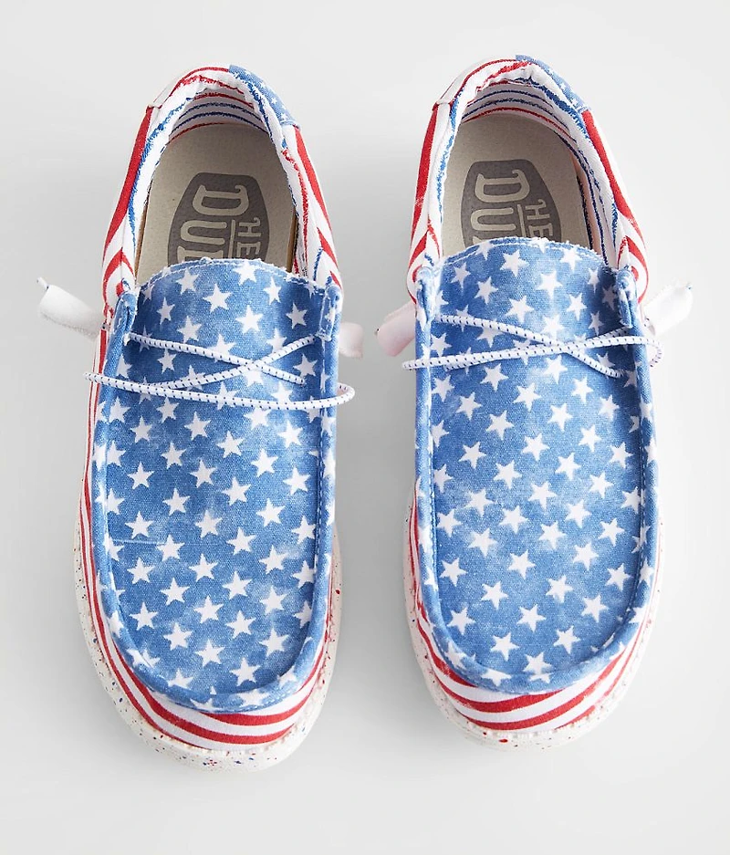 Wally Patriotic Shoe