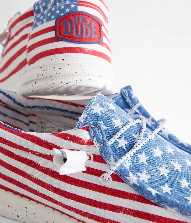 Wally Patriotic Shoe