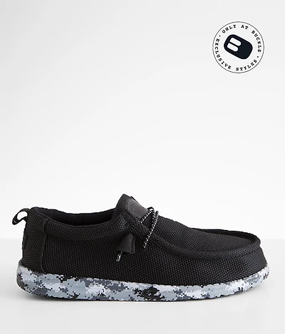 Wally Camo Outsole Stretch Shoe