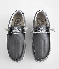 Wally Walls Embossed Flag Shoe