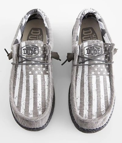 Wally Walls USA Flag Stretch Shoe