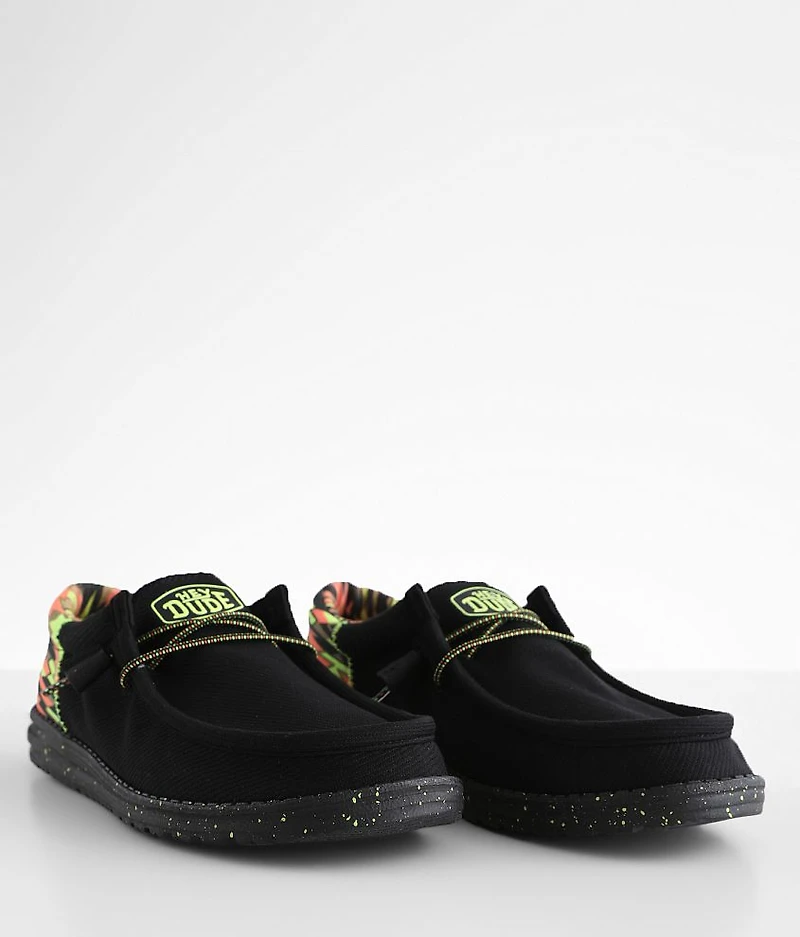 Wally Funk Neon Shoe