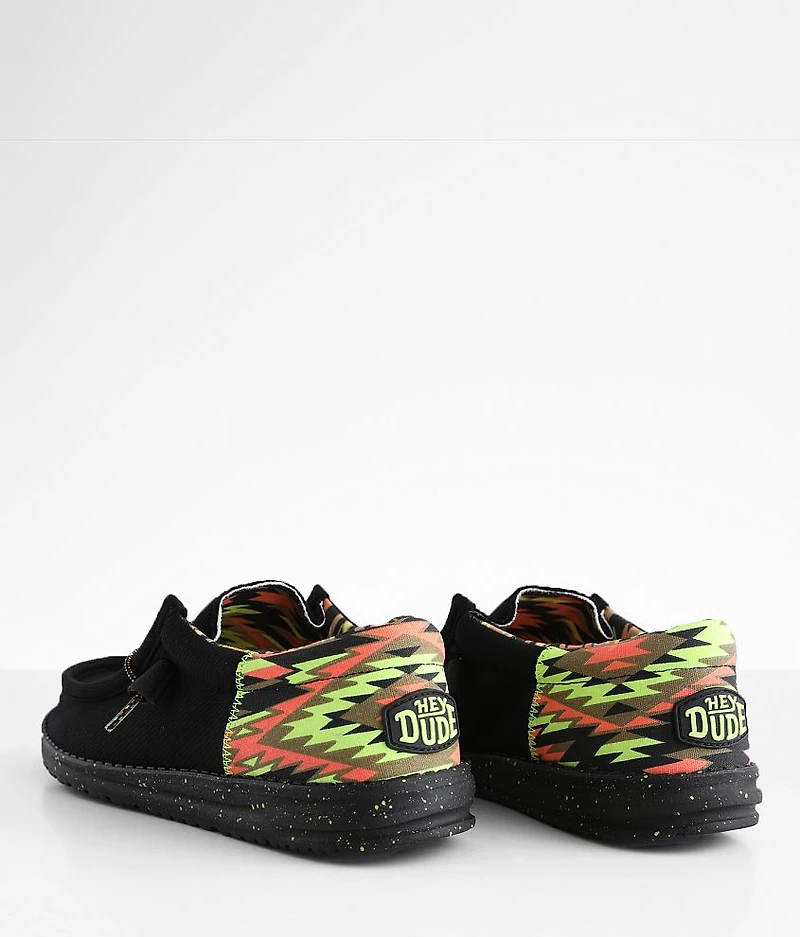 Wally Funk Neon Shoe