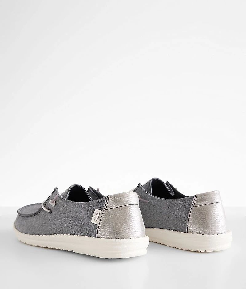 Wendy Metallic Sparkle Shoe