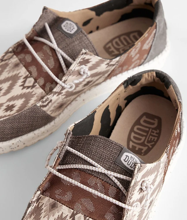 HEYDUDE™ Wendy Patchwork Houston Shoe at Hamilton Place in