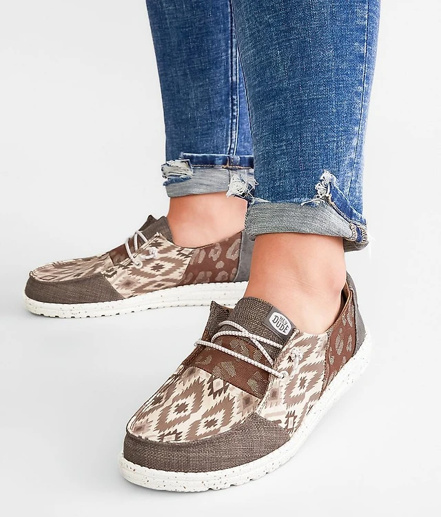 HEYDUDE™ Wendy Patchwork Houston Shoe at Hamilton Place in