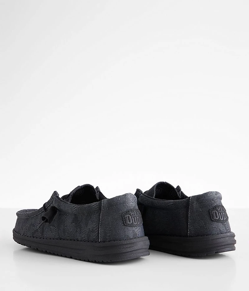 Wally Black Camo Shoe