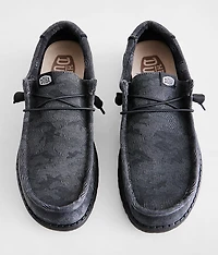 Wally Black Camo Shoe