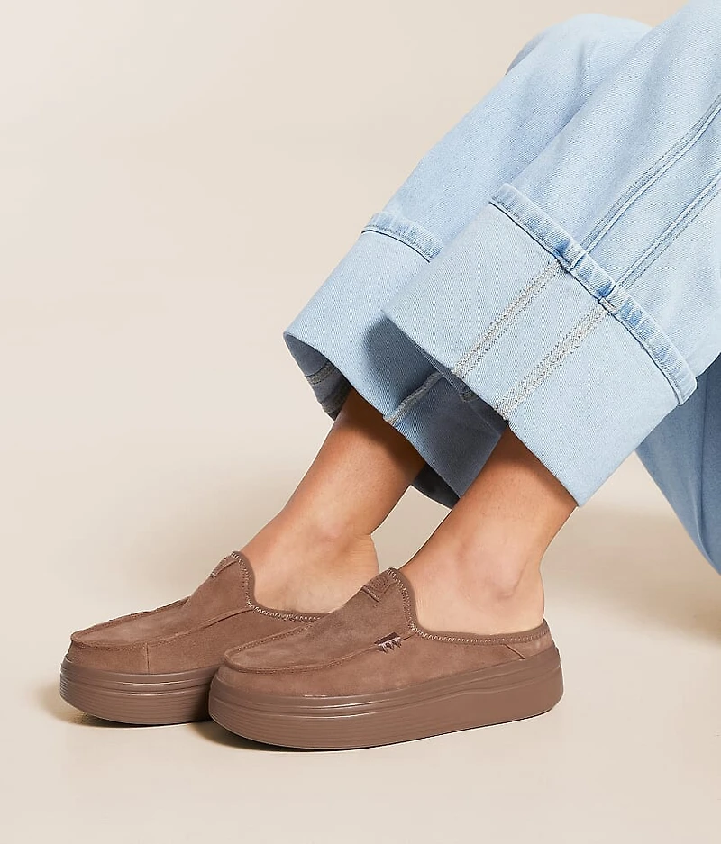 Austin Lift Leather Mule Shoe