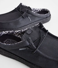 Wally Slip Canvas Mule Shoe