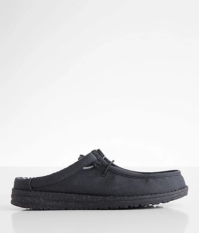 Wally Slip Canvas Mule Shoe