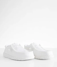 Wally White Perforated Mesh Shoe