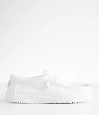 Wally White Perforated Mesh Shoe