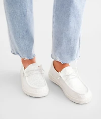 Wendy White Sparkle Shoe