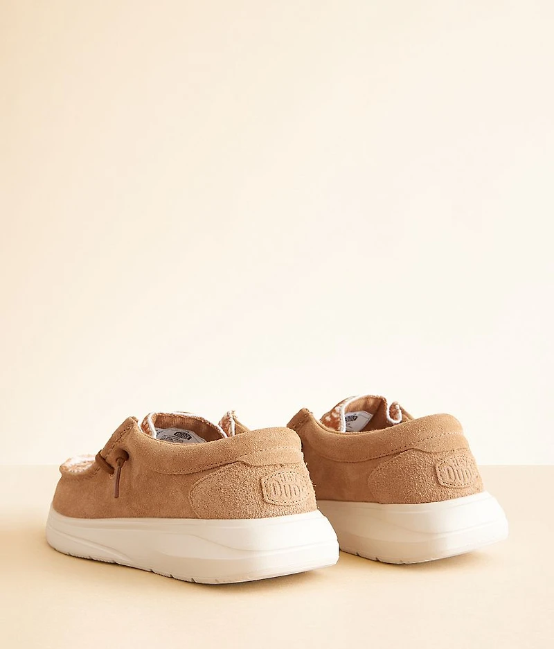 Wendy Comf Luxe Suede Shoe