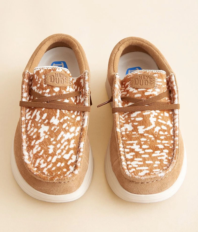 Wendy Comf Luxe Suede Shoe