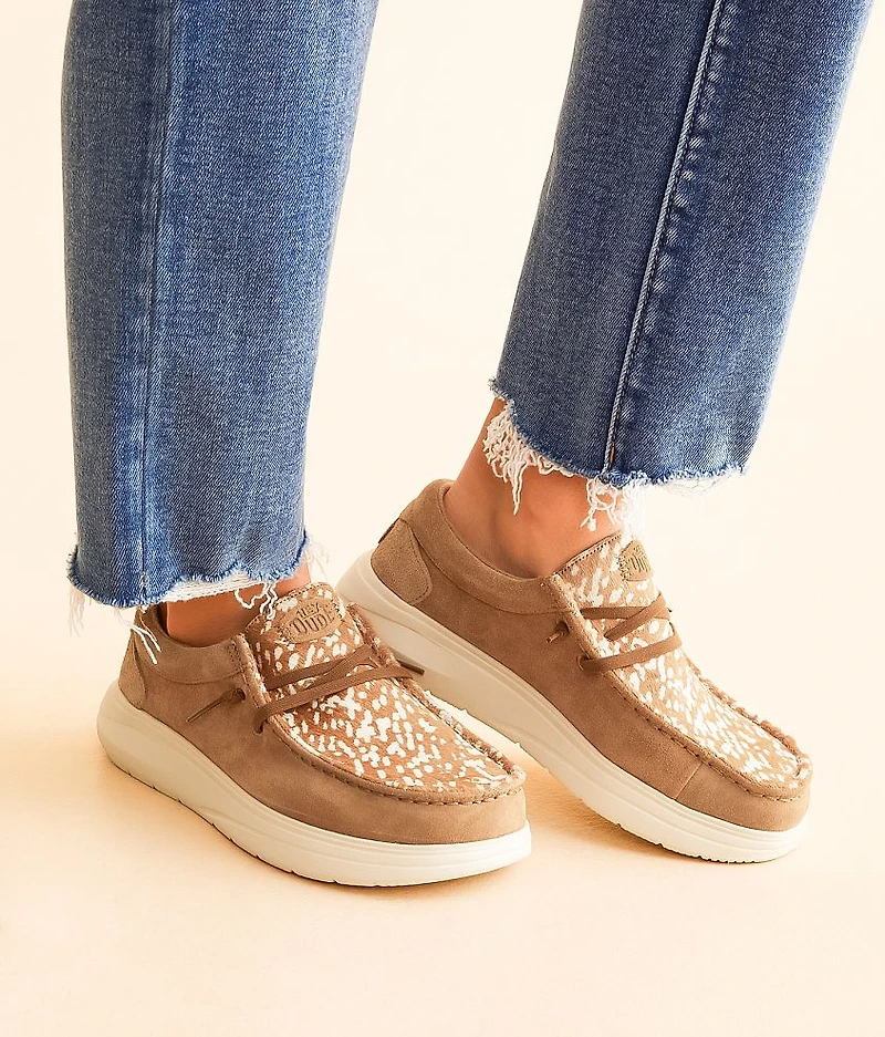 Wendy Comf Luxe Suede Shoe