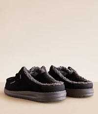 Slip Warmth Leather Slipper
