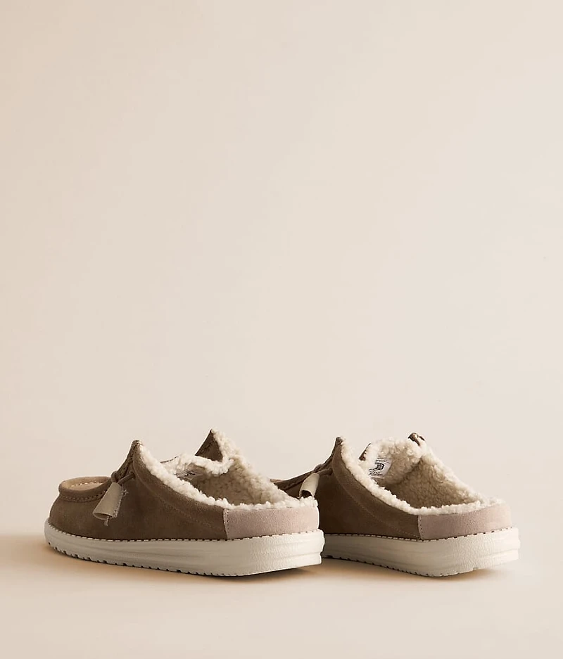 Wally Slip Warmth Leather Shoe
