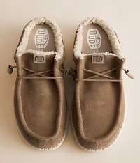 Wally Slip Warmth Leather Shoe