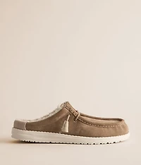 Wally Slip Warmth Leather Shoe