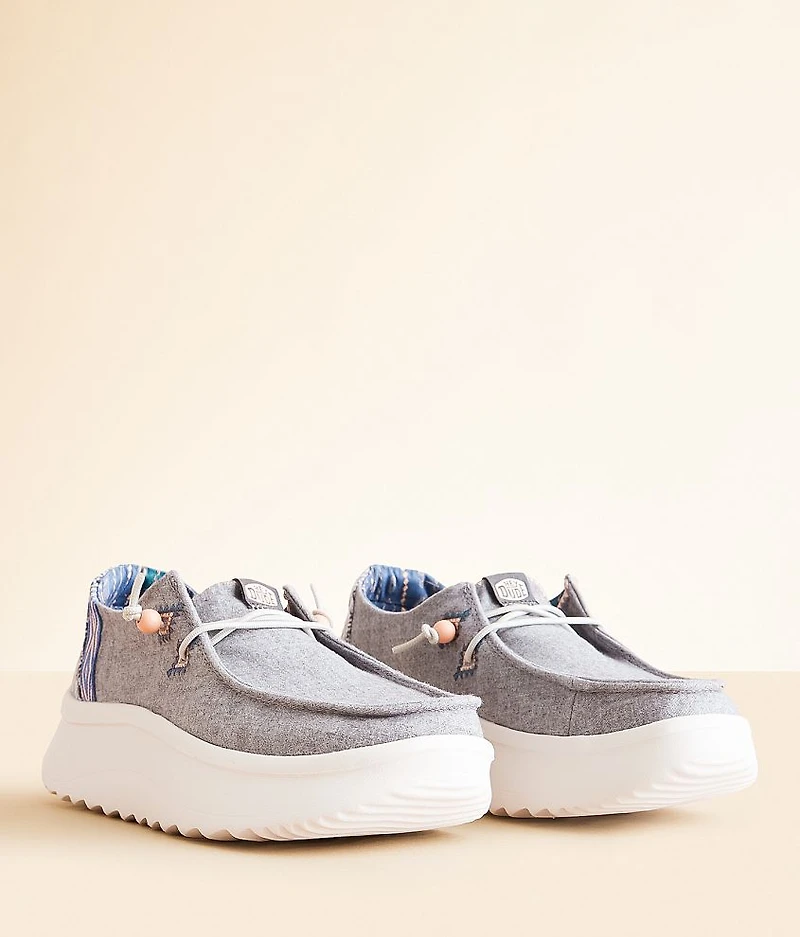Wendy Peak Chambray Shoe