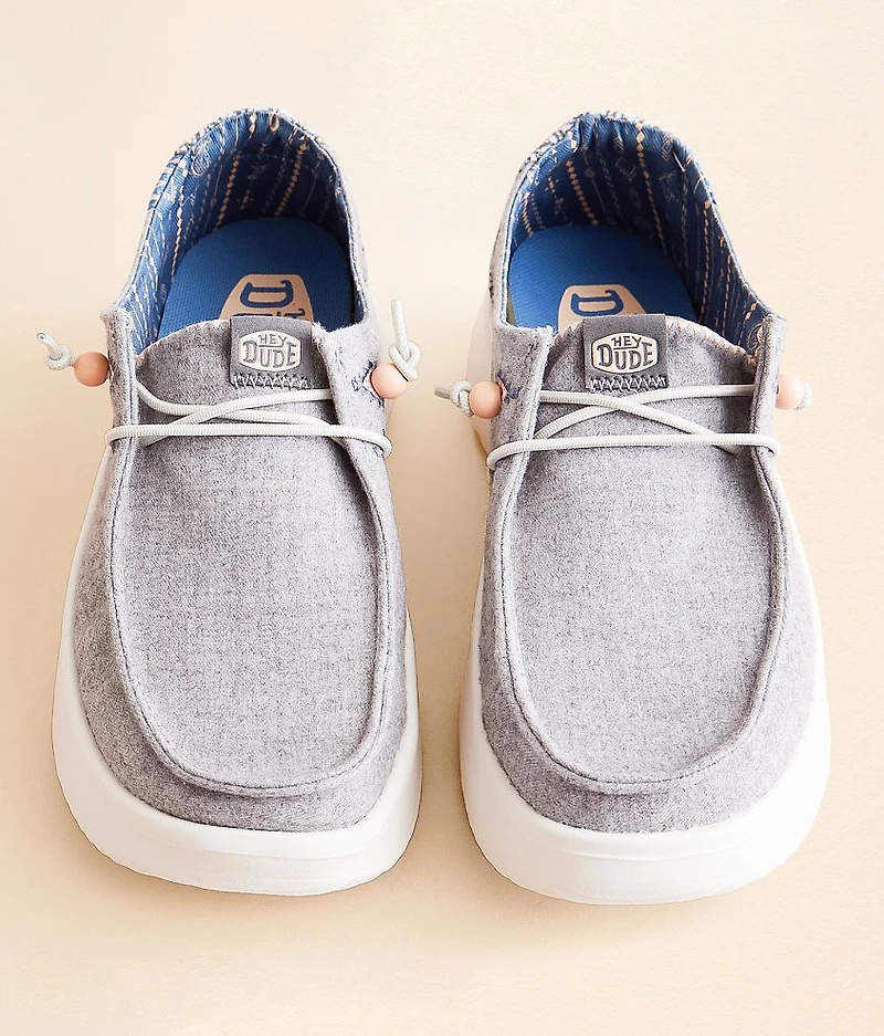 Wendy Peak Chambray Shoe