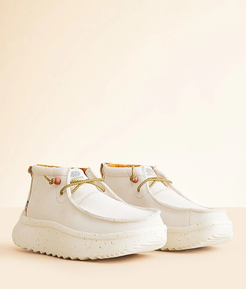 Wendy Peak Hi Suede Shoe