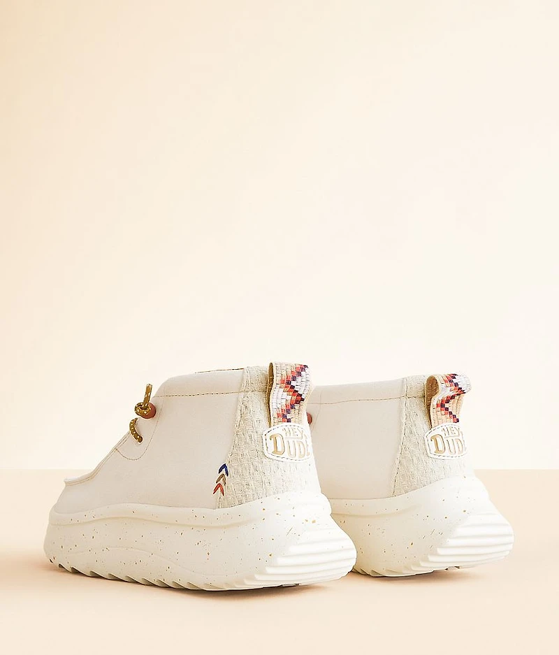 Wendy Peak Hi Suede Shoe
