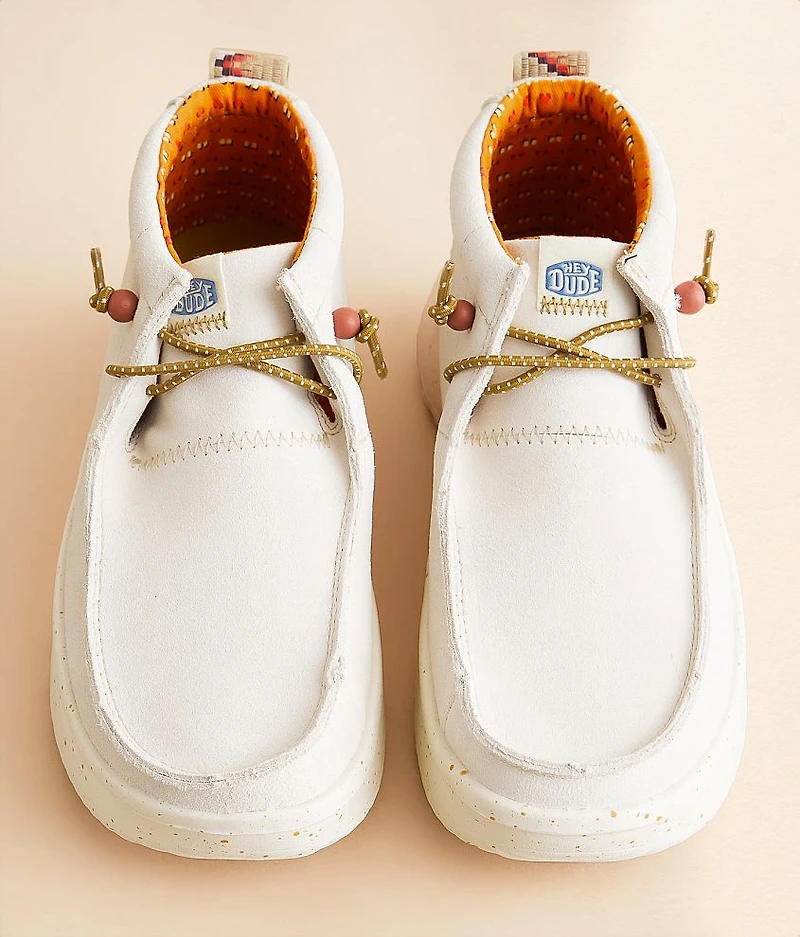 Wendy Peak Hi Suede Shoe
