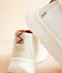 Wendy Peak Hi Suede Shoe