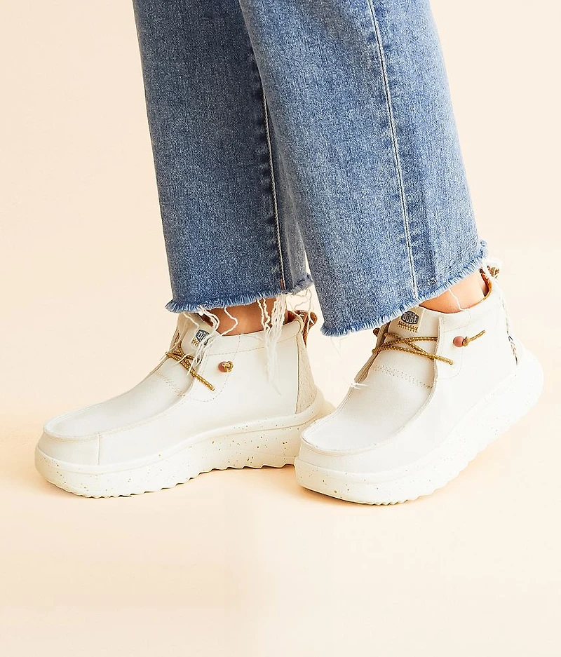 Wendy Peak Hi Suede Shoe
