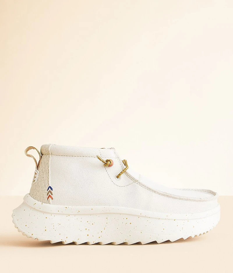 Wendy Peak Hi Suede Shoe