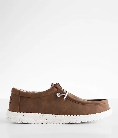 Wally Embossed Flag Shoe