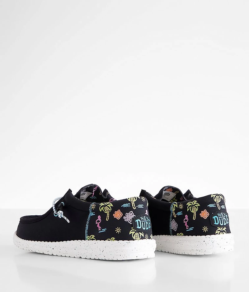 Wally Funk Neon Tropical Shoe