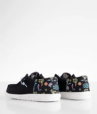Wally Funk Neon Tropical Shoe