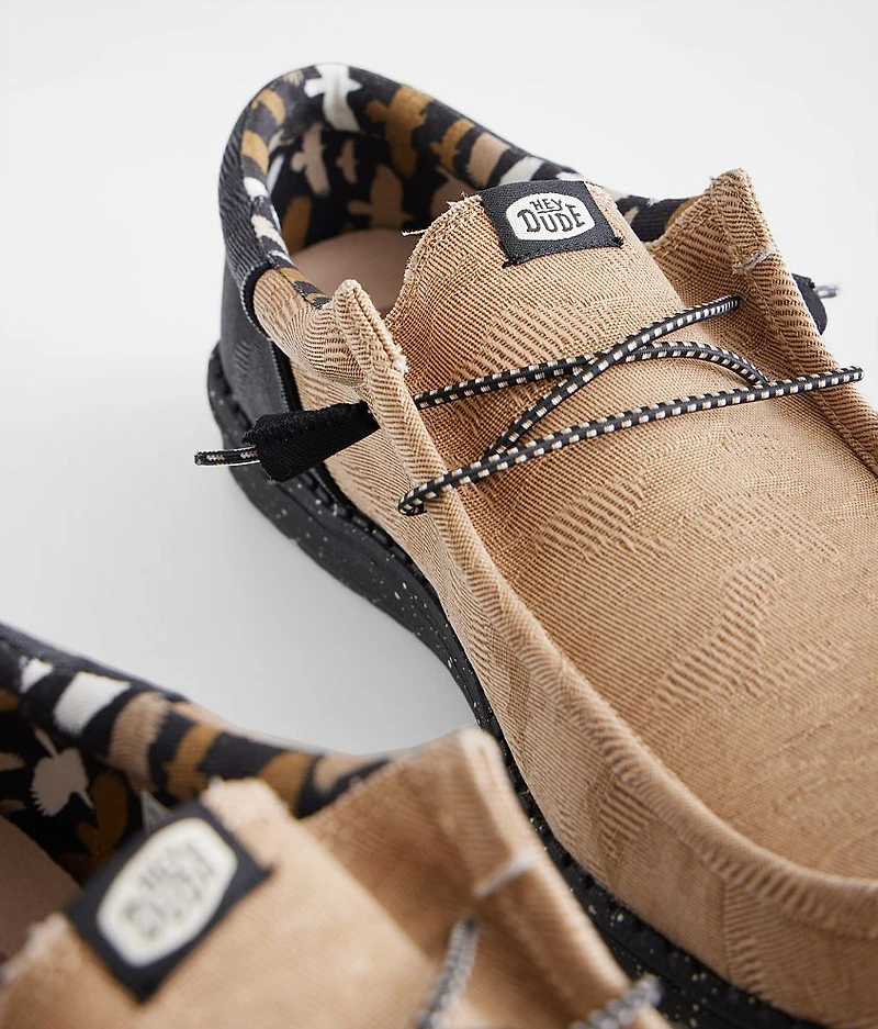 Wally Funk Washed Camo Shoe