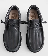 Wally Embossed Flag Shoe