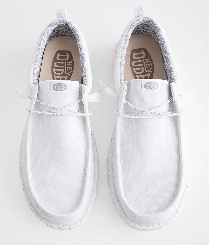 Wally Hybrid White Mesh Shoe